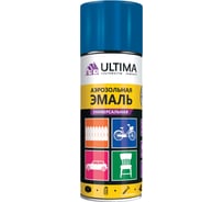 Аэрозольная краска для металлочерепицы Ultima СИНИЙ RAL 5005, 520 мл ULT0201
