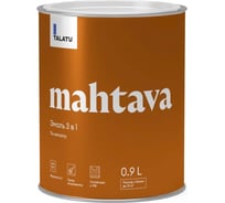 Эмаль 3 в 1 TALATU по металлу База А Mahtava 0,9 л 270972