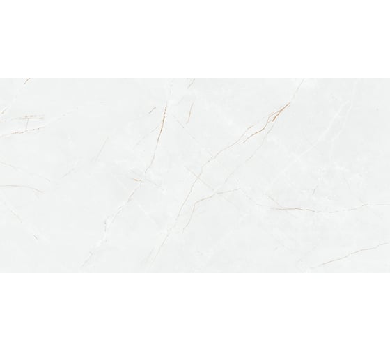 Керамогранит GOLDIS TILE YAZD Anil White полированный, ректифицированный, 60x120 см, упак. 2 шт., 1,44 кв. м КА-00001169