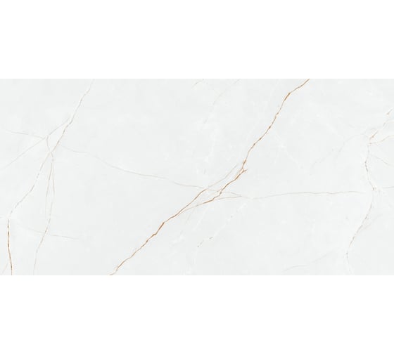 Керамогранит GOLDIS TILE YAZD Anil White полированный, ректифицированный, 60x120 см, упак. 2 шт., 1,44 кв. м КА-00001169