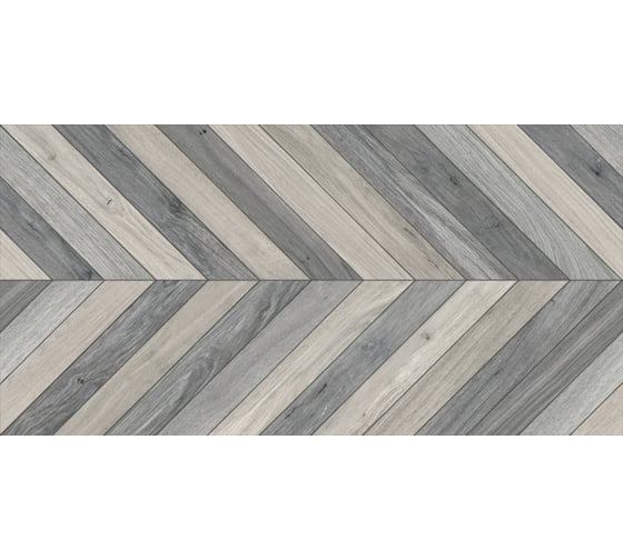 Керамогранит GOLDIS TILE YAZD Alder Decor Gray Rustic матовый, ректифицированный, размер 60x120x1,2 см, упак. 2 шт., 1,44 кв. м КА-00001078