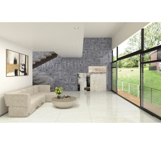 Керамогранит GOLDIS TILE YAZD Onix полированный, ректифицированный, 60x120 см, упак. 2 шт., 1,44 кв. м КА-00001172