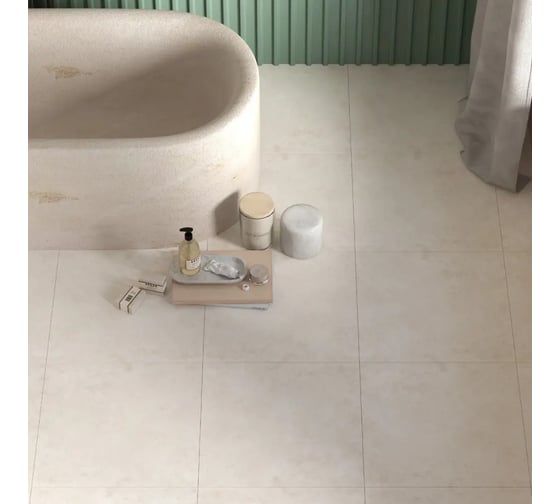 Керамогранит GOLDIS TILE YAZD Opal Ivory матовый, ректифицированный, 60x120 см, упак. 2 шт., 1,44  кв. м КА-00001311