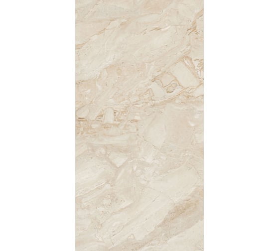 Керамогранит NOVIN CERAM YAZD TILE DAYANA BEIGE полированный, ректифицированный, 60x120 см, упак. 3 шт., 2,16  кв. м КА-00001177