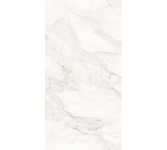 Керамогранит NOVIN CERAM YAZD TILE DAMOON GRAY полированный, ректифицированный, 60x120 см, упак. 3 шт., 2,16  кв. м КА-00001182