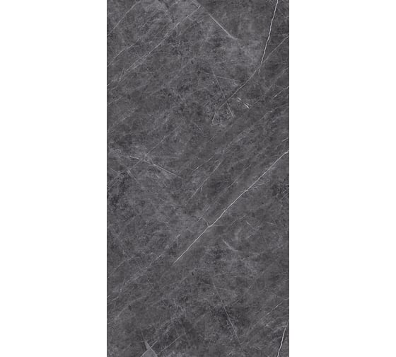 Керамогранит NOVIN CERAM YAZD TILE HIMALYA DARK полированный, ректифицированный, 60x120 см, упак. 3 шт., (2,16м2) КА-00001094