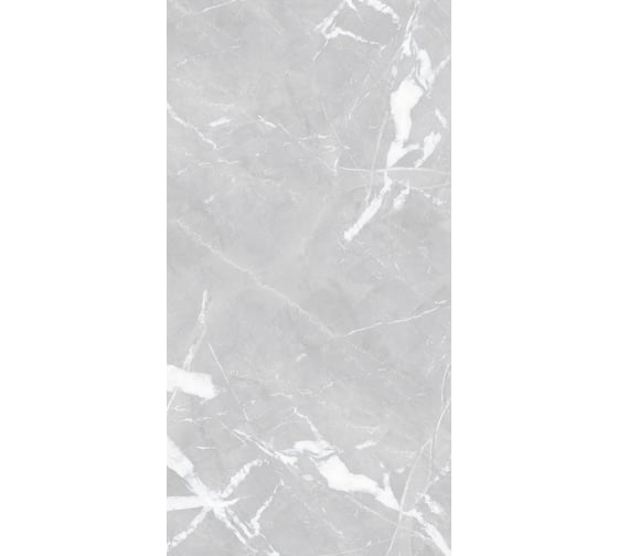 Керамогранит NOVIN CERAM YAZD TILE VALDEZ GRAY полированный, ректифицированный, 60x120 см, упак. 3 шт., 2,16 кв. м КА-00001091