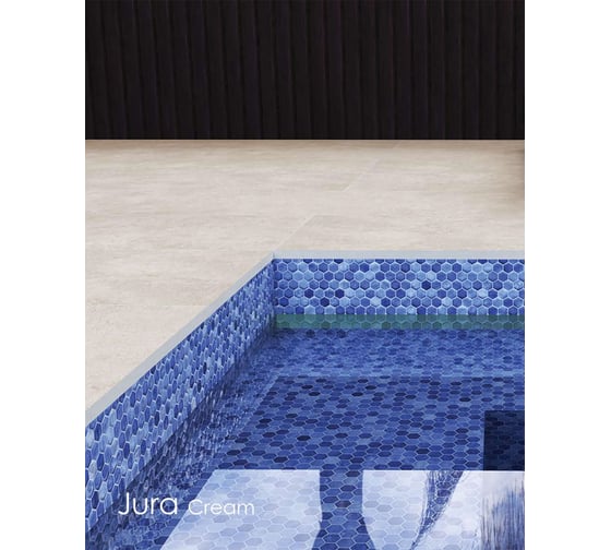 Керамогранит PERSPOLIS TILE AND STONE COMPEX YAZD Jura Cream (20 мм) матовый, 60x120x2 см, упак. 1 шт., 0.72 кв. м КА-00001345