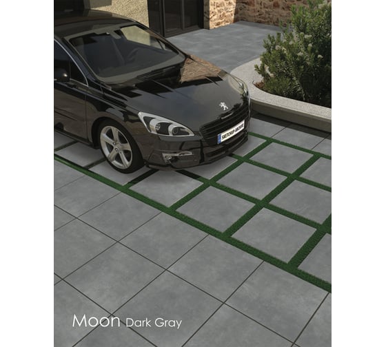 Керамогранит PERSPOLIS TILE AND STONE COMPEX YAZD Moon Black окрашенная в массе 20 мм, матовый, 60x60x2 см, упак. 2 шт., 0.72 кв. м КА-00001357