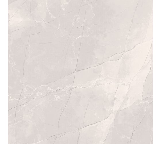Керамогранит PERSPOLIS TILE AND STONE COMPEX YAZD Leza Bianco Light Grey матовый, ректифицированный, 60x60 см, упак. 4 шт., (1,44 м2) КА-00001427