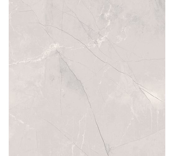 Керамогранит PERSPOLIS TILE AND STONE COMPEX YAZD Leza Bianco Light Grey матовый, ректифицированный, 60x60 см, упак. 4 шт., (1,44 м2) КА-00001427