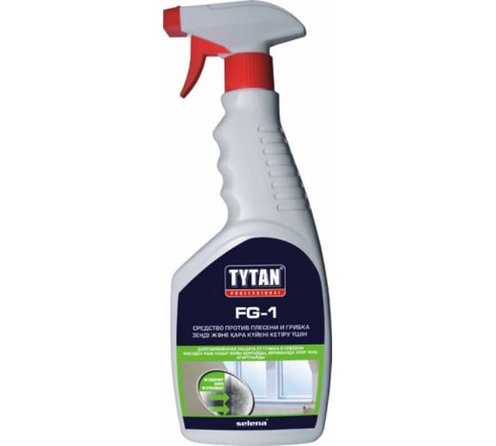 Антисептик-спрей против грибка и плесени TYTAN PROFESSIONAL fg-1 500 мл 271103