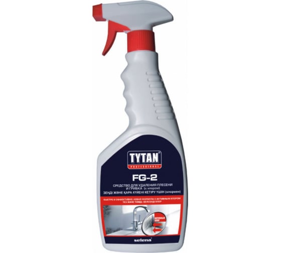 Антисептик-спрей против грибка и плесени TYTAN PROFESSIONAL fg-2 (с хлором) 500 мл 271102