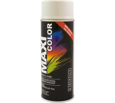 Эмаль-аэрозоль MAXI COLOR светло-серая 0,4 л 7035MX