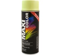 Эмаль-аэрозоль MAXI COLOR бело-зелёная 0,4 л 6019MX