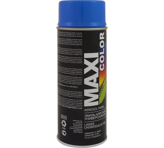 Эмаль-аэрозоль MAXI COLOR небесно-голубая 0,4 л 5015MX