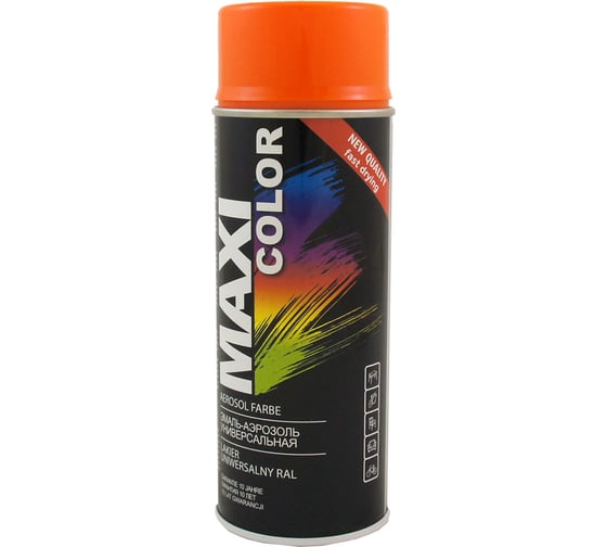 Эмаль-аэрозоль MAXI COLOR оранжевая 0,4 л 2004MX 1
