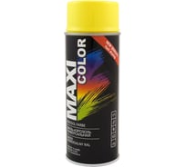 Эмаль-аэрозоль MAXI COLOR цинково-жёлтая 0,4 л 1018MX