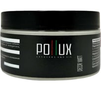 Краска акриловая Pollux матовая, быстросохнущая, Decor Matt для декора / мебели / радиаторов, объем 250 мл, цвет сигнальный белый (RAL 9003) PDM-9003-025L