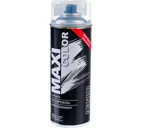 Лак MAXI COLOR бесцветный 0,4 л 0005MX