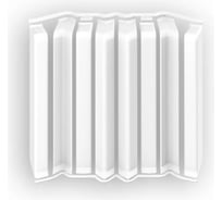 Накладки для прямоугольного плинтуса Ideal Дюра 80 мм, набор из 8 эл. во флоупаке, 001 белый ИД-ПП80-Н8-Ф1 001 БЕЛ