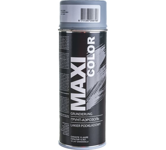 Грунт MAXI COLOR серый 0,4 л 0001MX