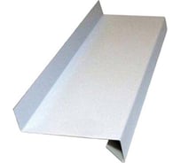 Отлив РОКПРЕСТИЖ 400x2000 мм, белый 9003 РОКП203