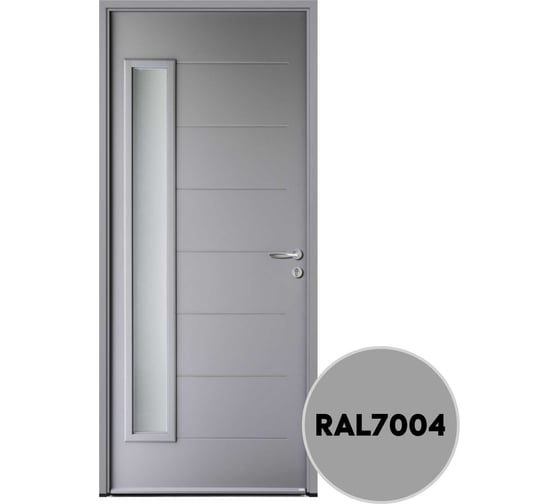 Грунт-эмаль KOVALI PUR 2K полуглянец, комплект, 10 кг, RAL 7004 kov.p.m.5.7004.10