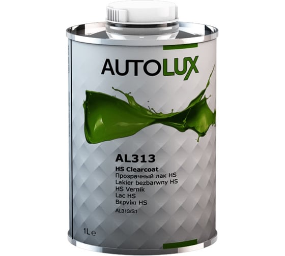 Прозрачный лак Autolux HS 1 л AL313/S1