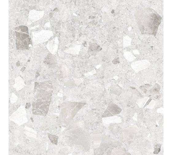 Керамогранит AlmaCeramica Steel rock sugar-эффект, 600х600х9,5 мм, 4 шт. GFU04STE07R