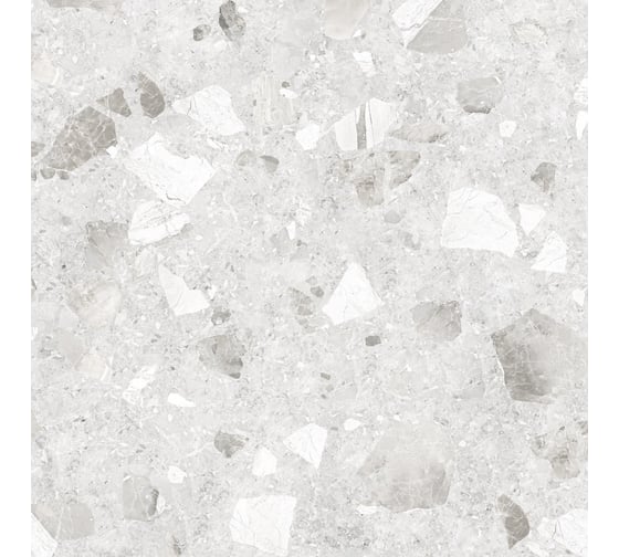 Керамогранит AlmaCeramica Steel rock sugar-эффект, 600х600х9,5 мм, 4 шт. GFU04STE07R
