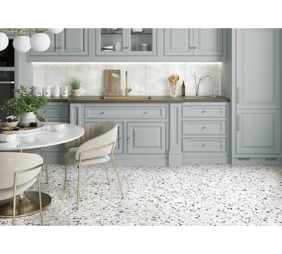 Керамогранит AlmaCeramica Terrazzo лаппатированный, 570х570 мм, 5 шт. GFA57TRZ07L