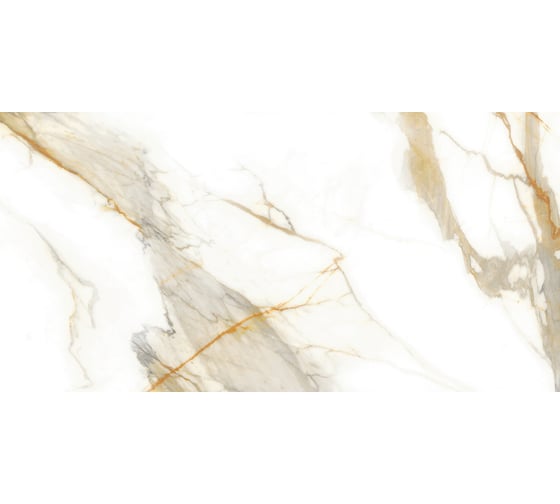Керамогранит AlmaCeramica Calacatta Oro лаппатированный, 570х1140 мм, 2 шт. GFA114CLR04L