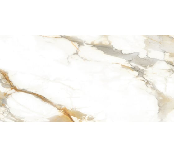 Керамогранит AlmaCeramica Calacatta Oro лаппатированный, 570х1140 мм, 2 шт. GFA114CLR04L