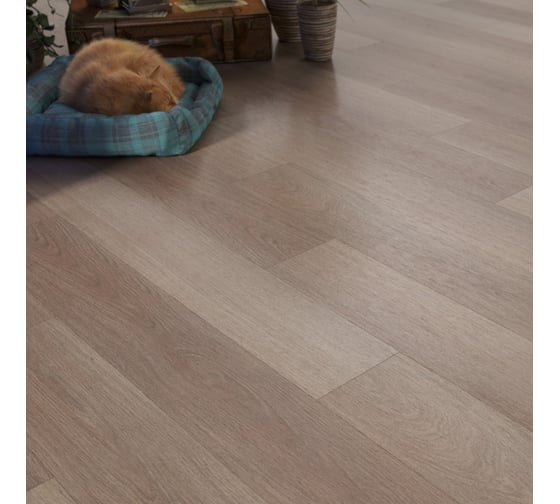 Кварц-виниловая плитка FineFloor WOOD Дуб Роан, 1320х196х2.5 мм, 15 шт., 3.88 кв. м FF 1433