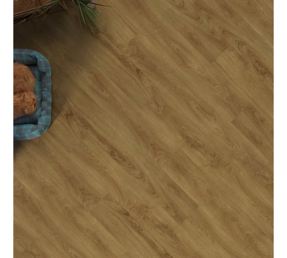 Кварц-виниловая плитка FineFloor WOOD Дуб Квебек, 1320х196х2.5 мм, 15 шт., 3.88 кв. м FF 1408 NEW
