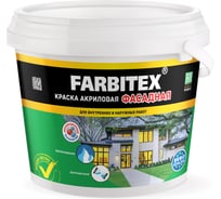 Краска акриловая фасадная FARBITEX 1-8-4 25 кг  4300013011