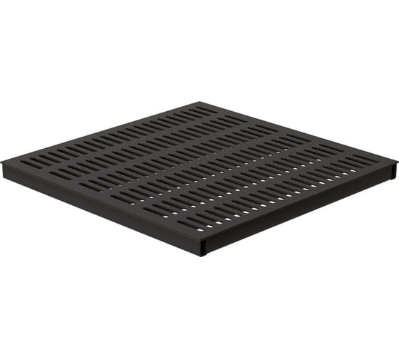 Перфорированная панель фальшпола Система КМ 38х600х600 (перфорация 38) RAL9005 LO48755 PPF38-600-600-38 RAL9005