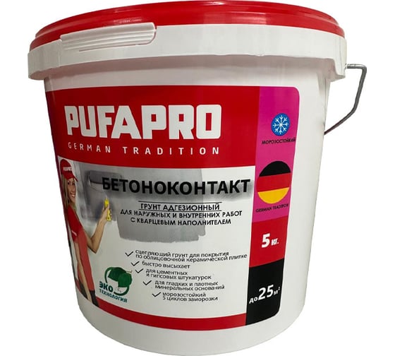 Бетоноконтакт PUFAPRO 5 кг. морозостойкий 776004