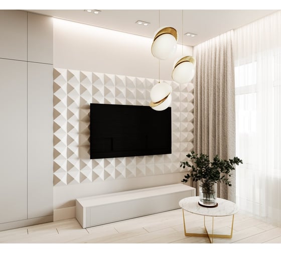 3D стеновая панель ПВХ SODIN decor SD004