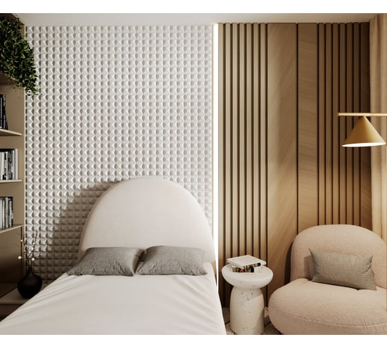 3D стеновая панель ПВХ SODIN decor SD005
