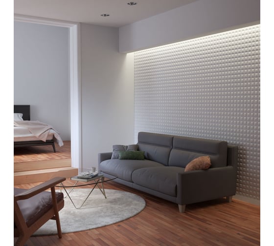 3D стеновая панель ПВХ SODIN decor SD005