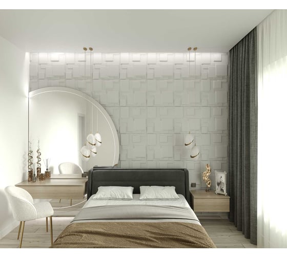 3D стеновая панель ПВХ SODIN decor SD095