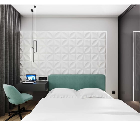 3D стеновая панель ПВХ SODIN decor SD006