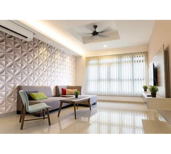 3D стеновая панель ПВХ SODIN decor SD006