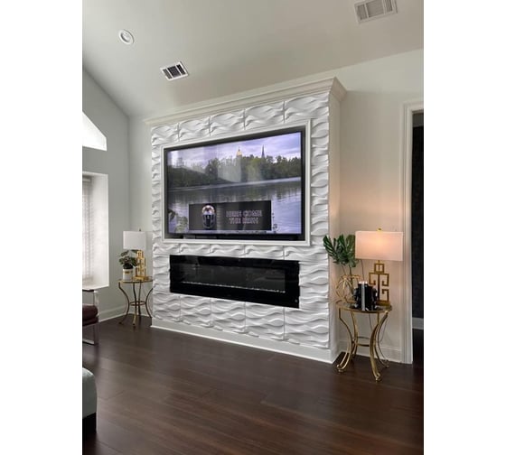 3D стеновая панель ПВХ SODIN decor SD124