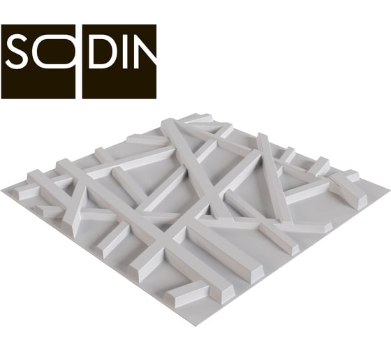 3D стеновая панель ПВХ SODIN decor SD134
