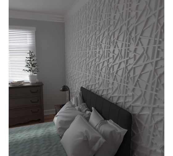3D стеновая панель ПВХ SODIN decor SD134