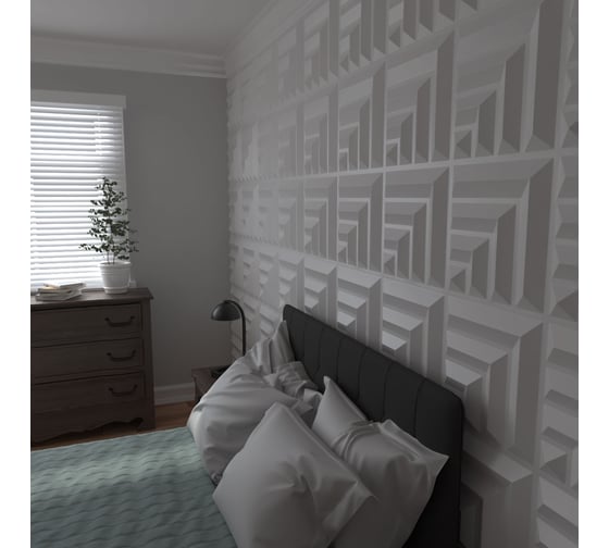 3D стеновая панель ПВХ SODIN decor SD166