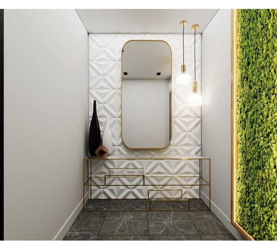 3D стеновая панель ПВХ SODIN decor SD153